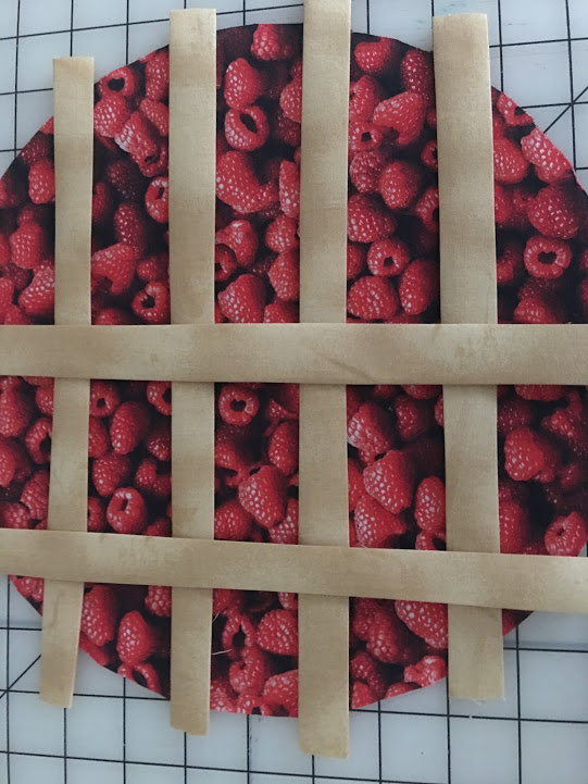 Me Sew Crafty Fruit Pie Pot Holders/Hot Pads