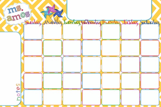 Yo Ms Amos Free Printable Giant Wall Calendar yo-ms-amos-free-printable-giant-wall-calendar