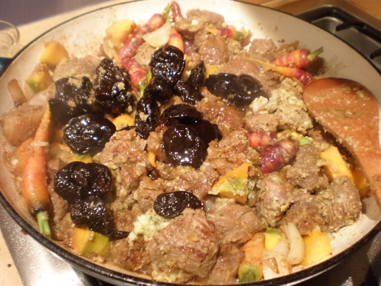 The InTolerant Chef ™ Lamb and Plum Stew