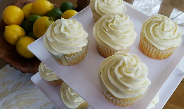 Lemon-Lime Cupcakes for a Party
