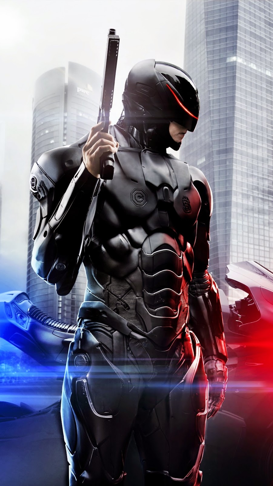 iPhone 6 Wallpaper - 2014 Robocop Poster | Covers Heat