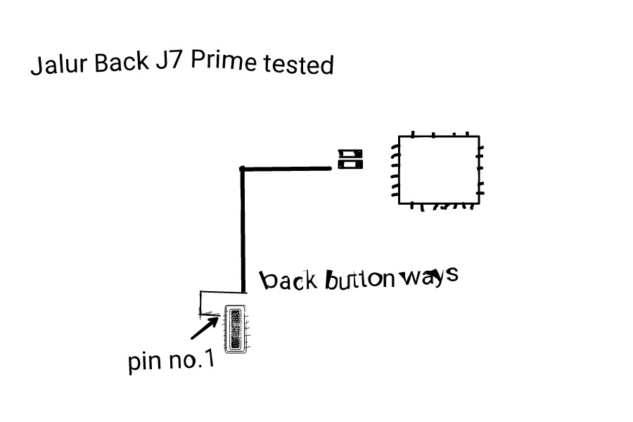 Samsung Galaxy J7 Prime SM J610F Back Key Not Working 100% ...