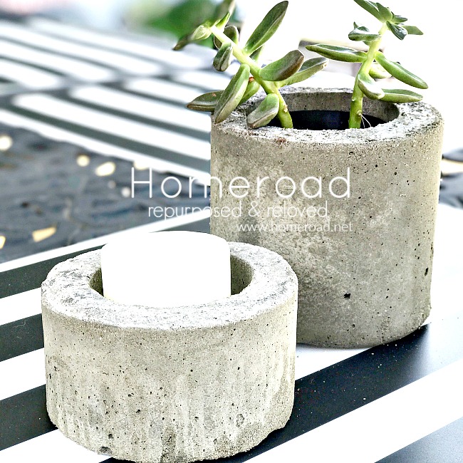 DIY Cement Planter Family Project