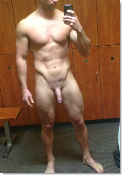 Man Country Pictorial Locker Room Selfies