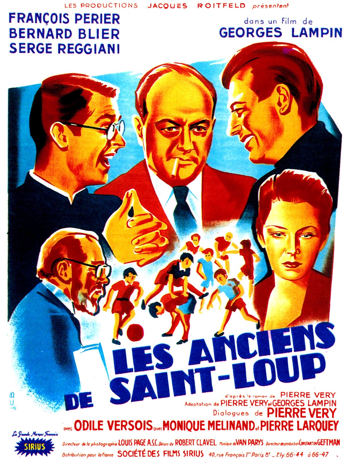 Les anciens de Saint-Loup (1950) Georges Lampin - Les anciens de Saint-Loup