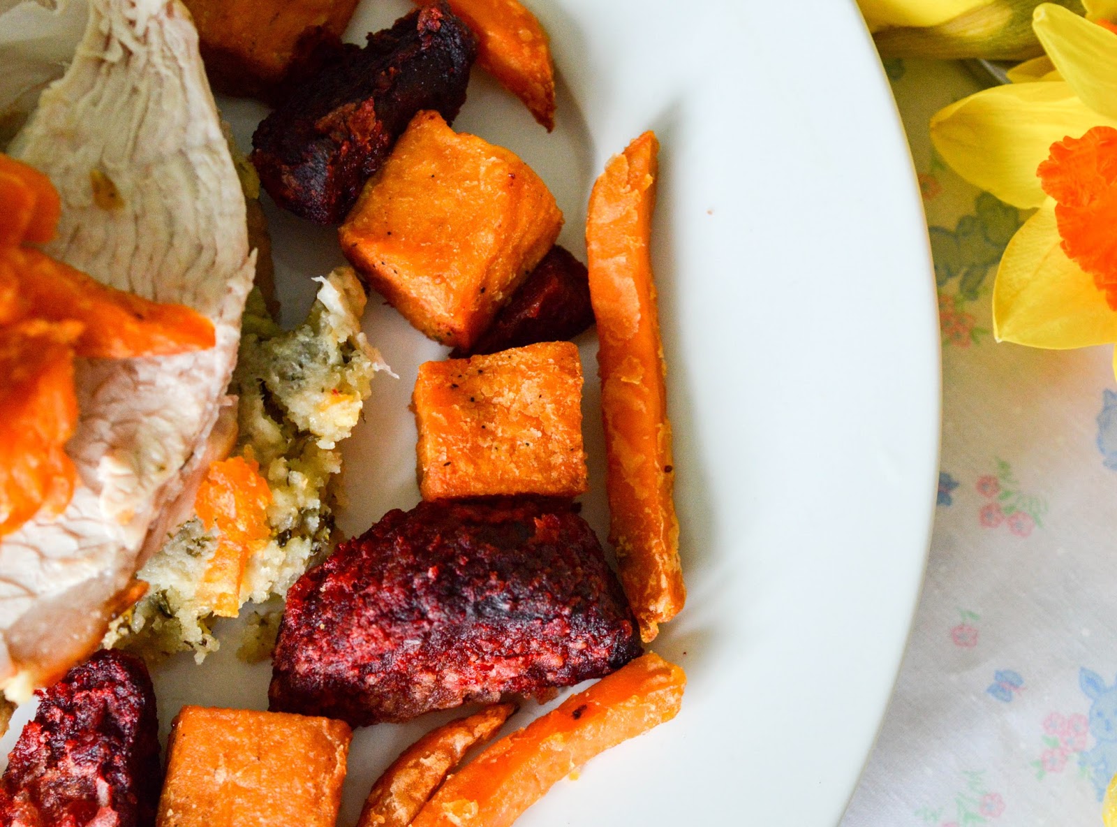A Healthy Easter Roast Dinner With Strong Roots Dolly Dowsie