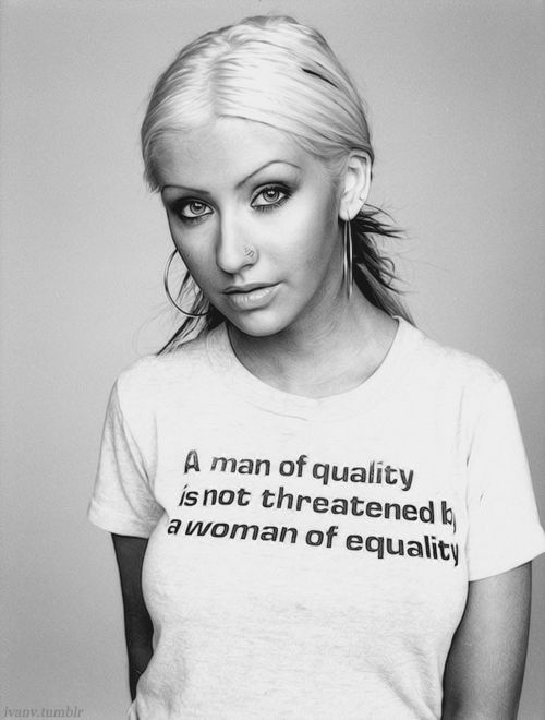 Christina Aguilera Girl Power shirt