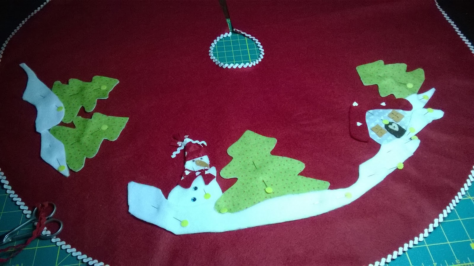 GLA crea: Tutorial: copri piede albero di Natale