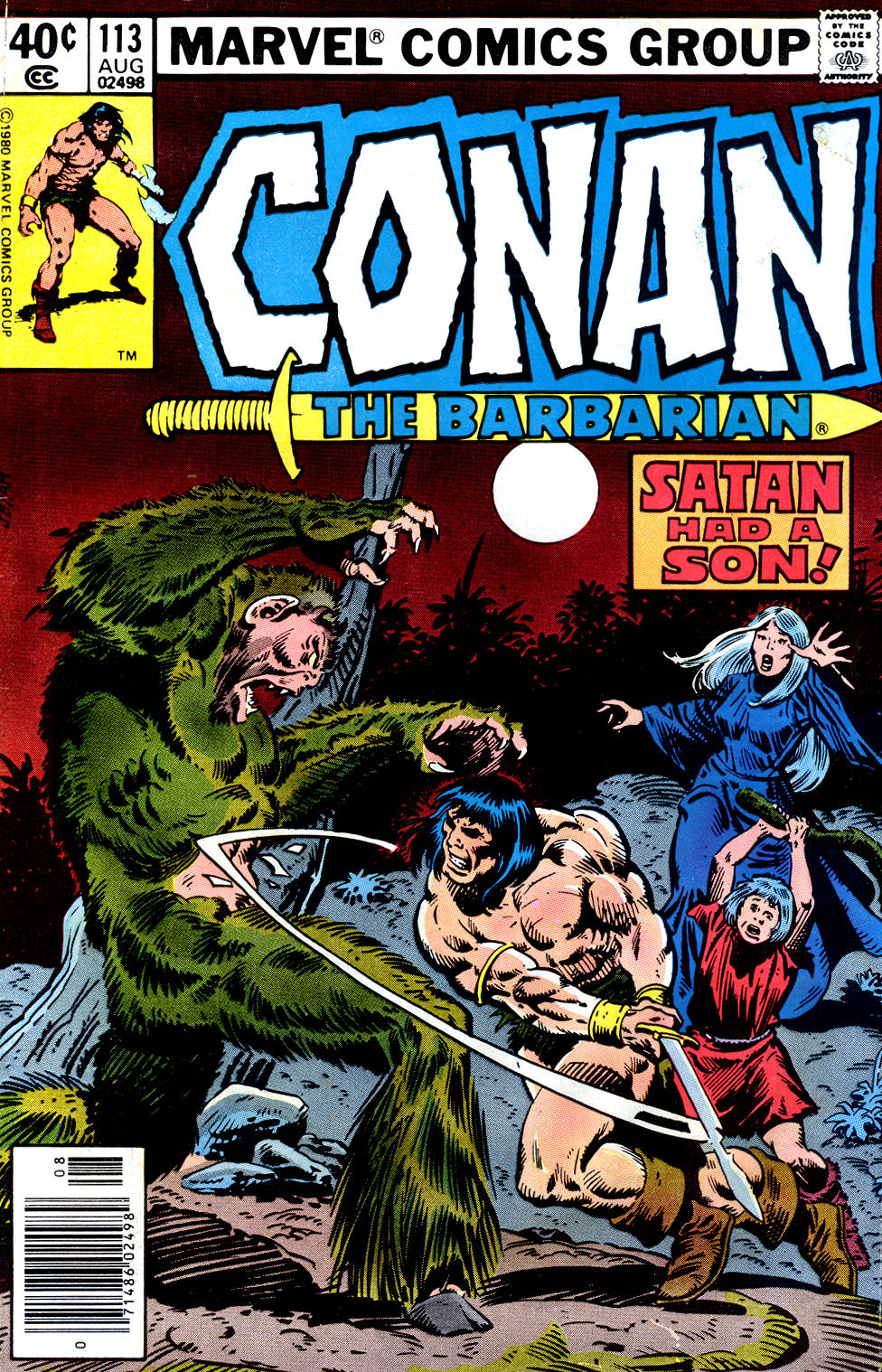 Read online Conan the Barbarian (1970) comic -  Issue #113 - 1