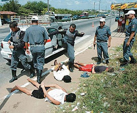 polícia brasileira continua matando