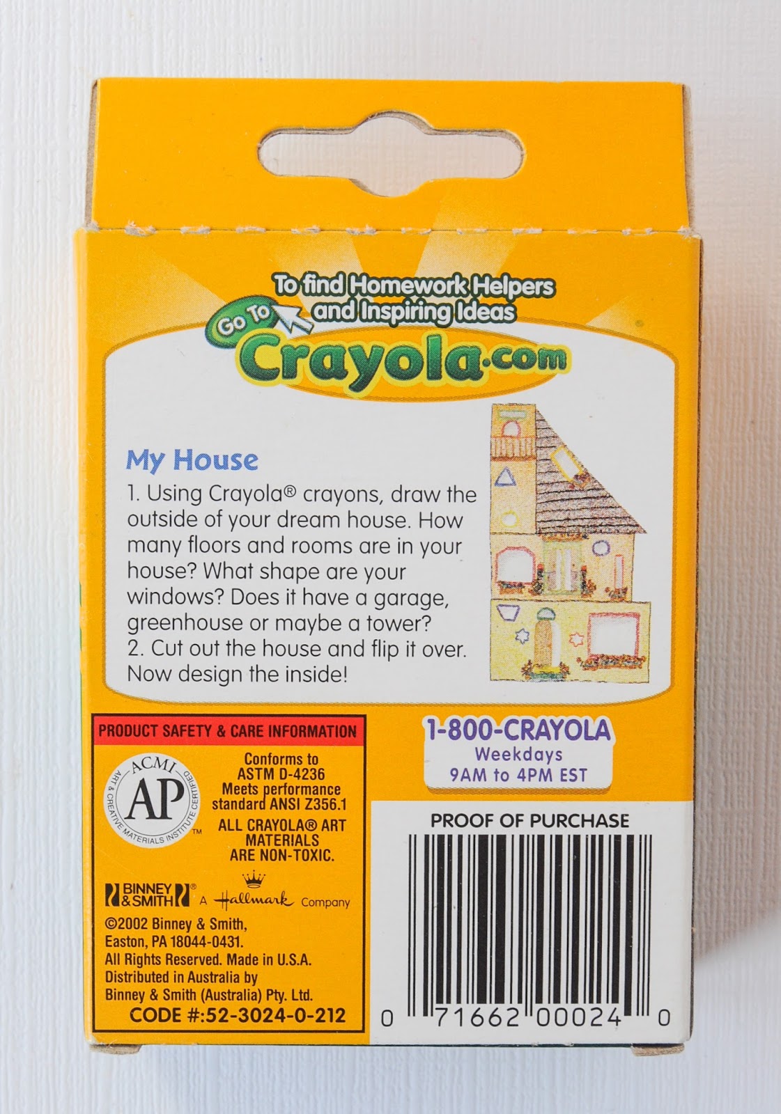 24 Count Crayola Crayons What's Inside the Box Jenny's Crayon Collection