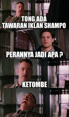 15 Meme Lucu 'Duta Shampo Lain' Ini Koplak Banget, Kebanyakan Nontonin Iklan Nih!