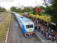 Trenes CNR ( En Rosario y Rufino)