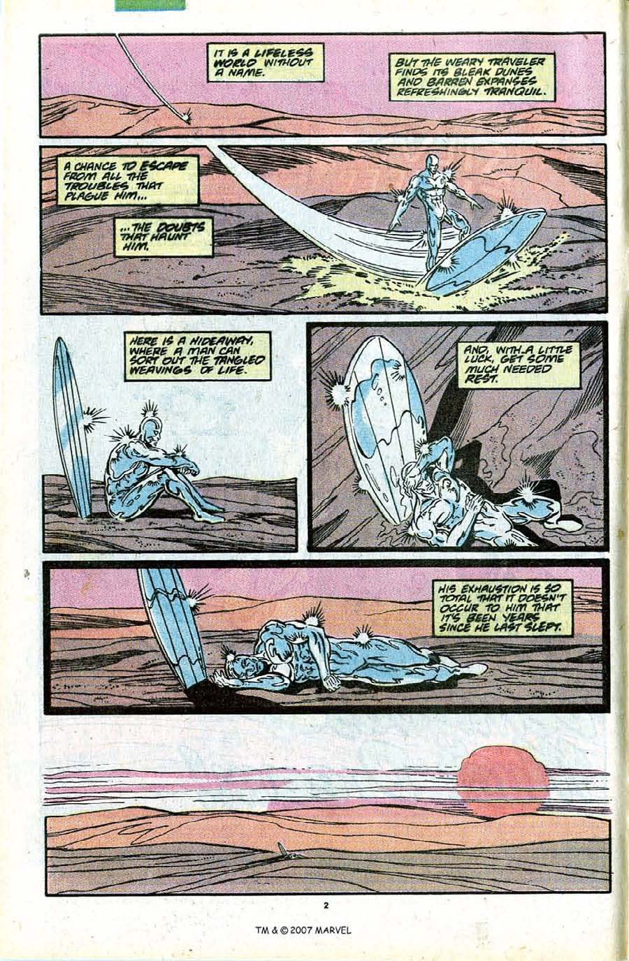 Silver Surfer (1987) Issue #34 #42 - English 4