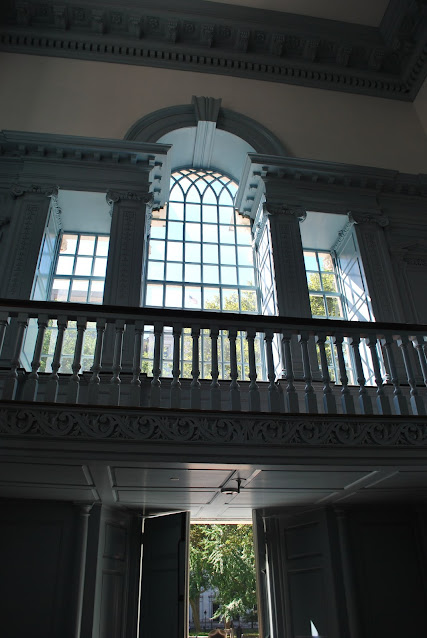 Interior of Independence Hall in Philadelphia