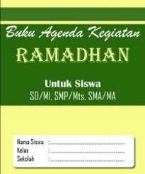 Buku Agenda ramadan