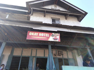 Lunch at Okay Hotel in Mao on Manipur / Nagaland border.