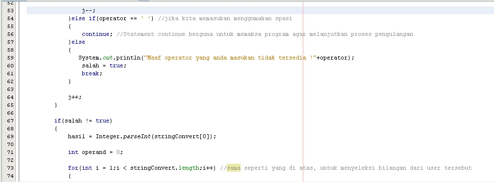 Program Kalkulator Sederhana Menggunakan JAVA ~ -@dinahaqf-