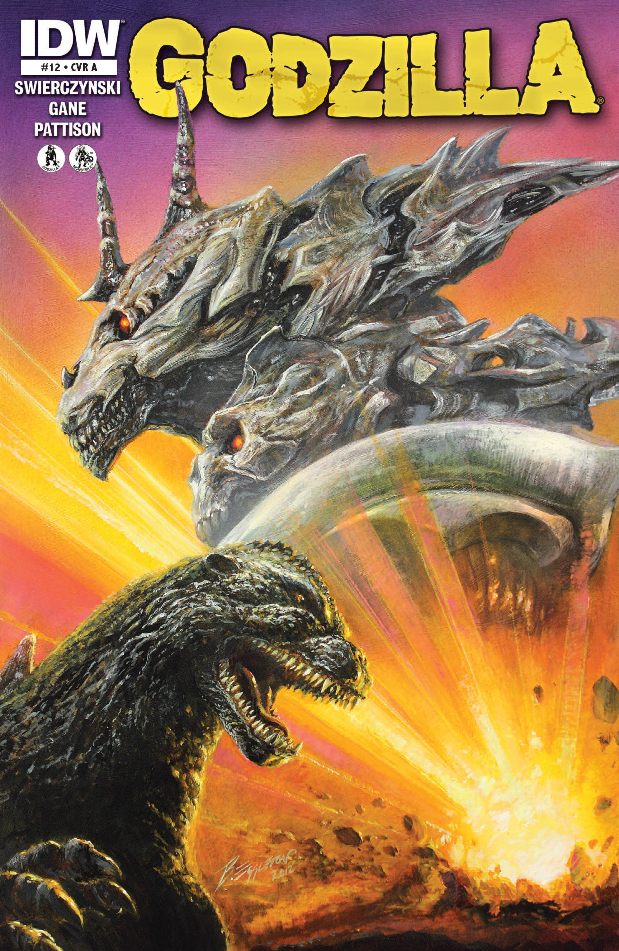 Read online Godzilla (2012) comic -  Issue #12 - 1