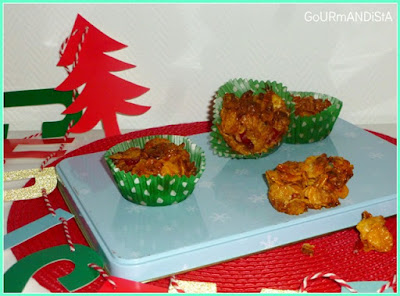 image-Gourmandises de Noel : bouchées croustillantes cranberries - miel
