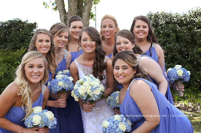 Sharilyn Wells Photography: Blue Hydrangea Southern Charm | Wedding ...