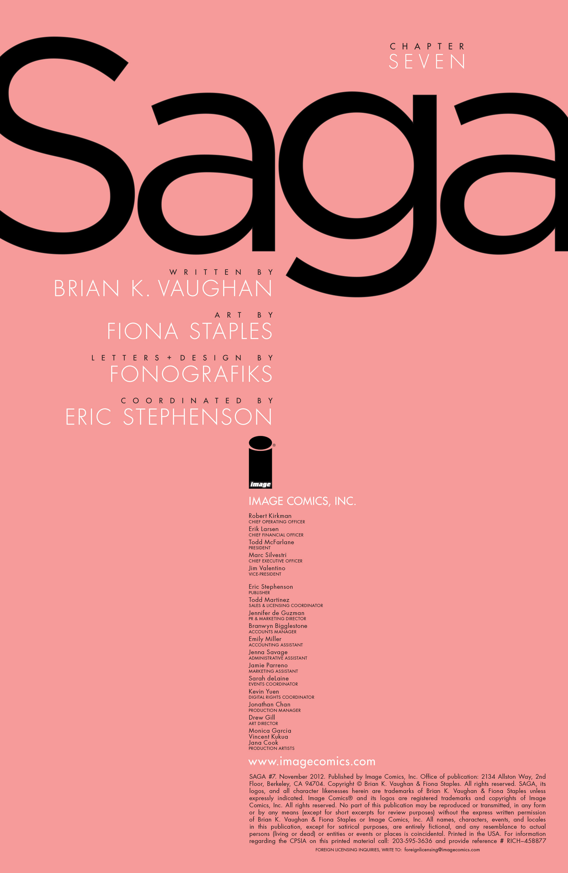 Saga issue 7 - Page 2