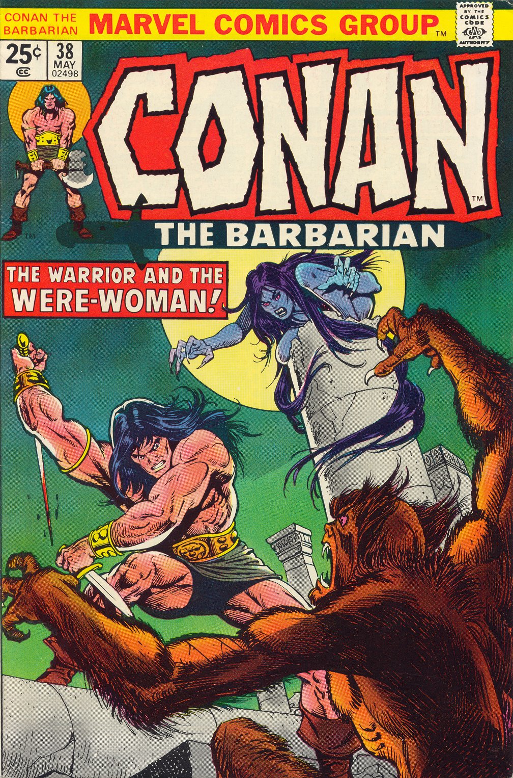 Read online Conan the Barbarian (1970) comic -  Issue #38 - 1