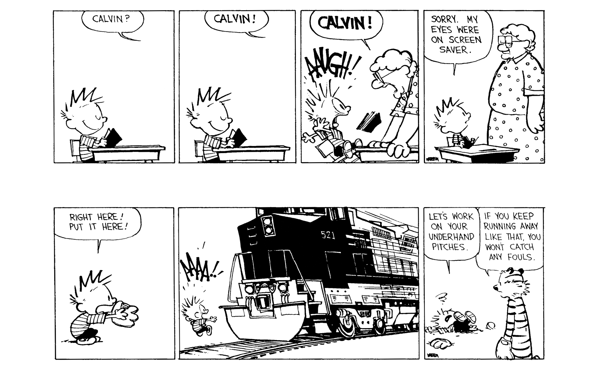 Read online Calvin and Hobbes comic -  Issue #11 - 12