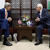 Kerry y Mahmoud Abbas no hicieron declaraciones a los medios