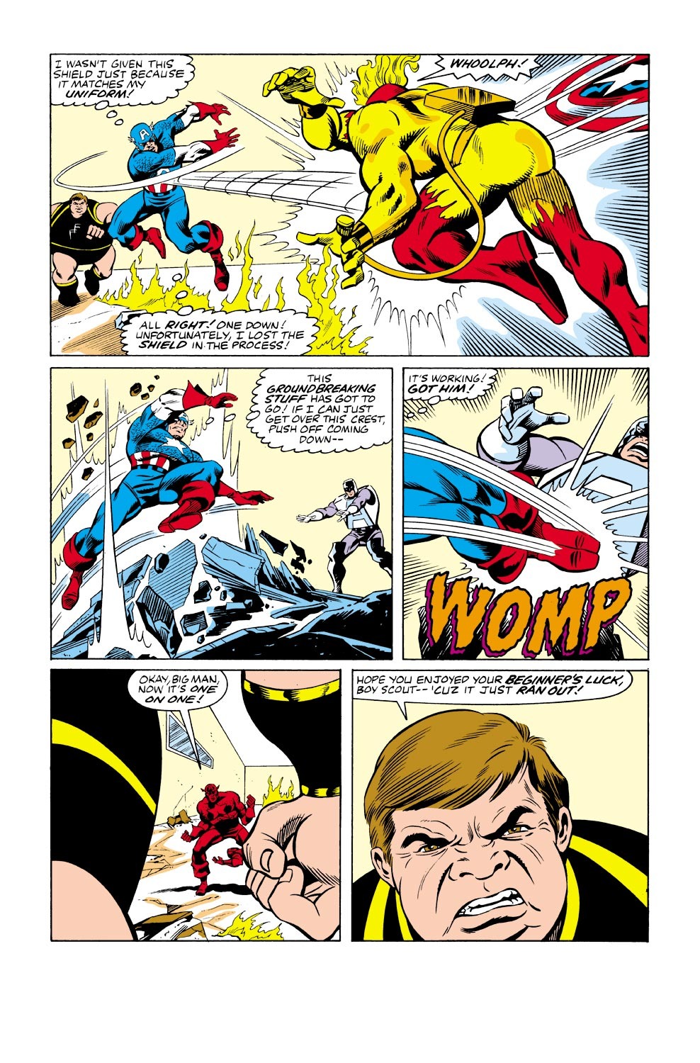 Read online Captain America (1968) comic -  Issue #333 - 21