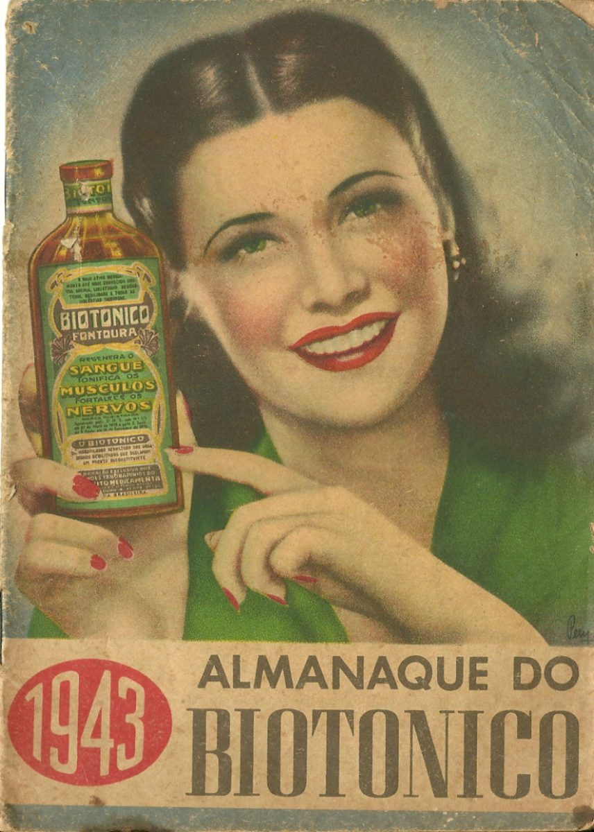 Propaganda antiga do Biotônico Fontoura - Propagandas Históricas.