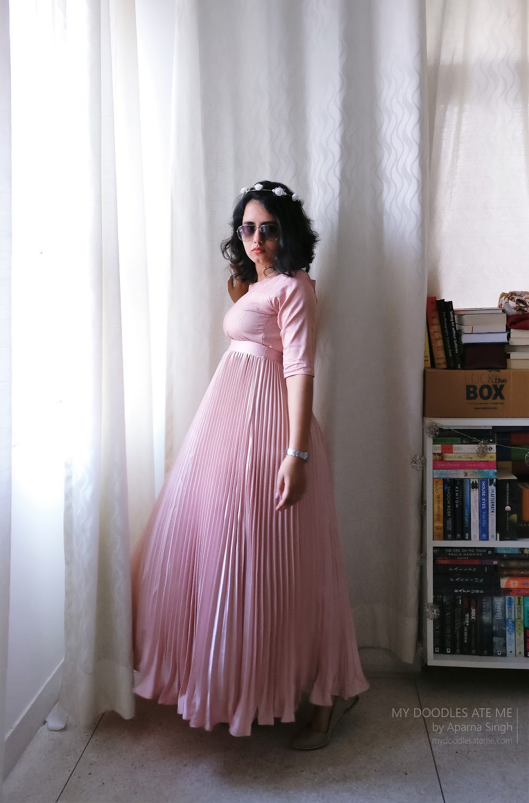 OOTD & Giveaway Be Classy Always | Pink Pleated Maxi Skirt c/o SheIn ...