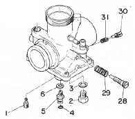 Wiring & diagram Info: Yamaha DT250 350 Mikuni Carburetor Schematic and