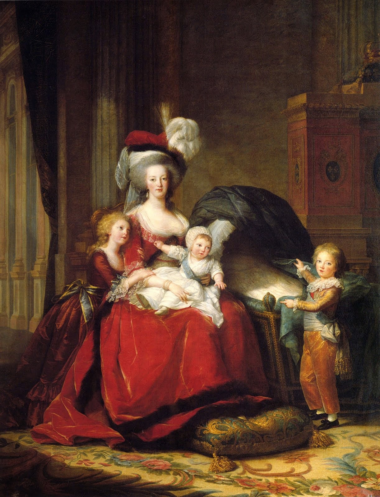 María Antonieta y sus hijos