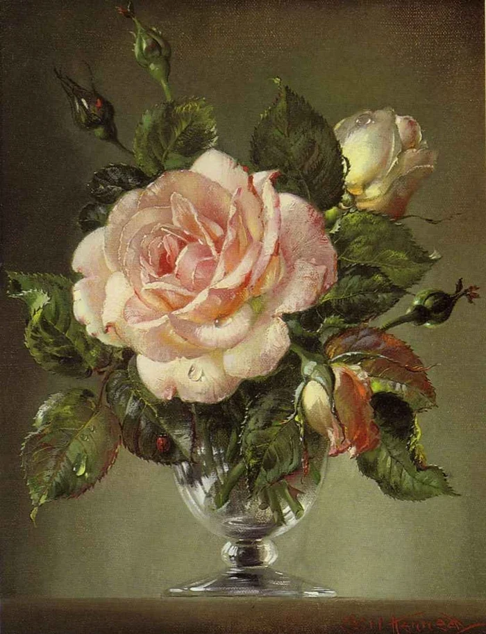 Cecil Kennedy 1905-1997 | British flowers painter