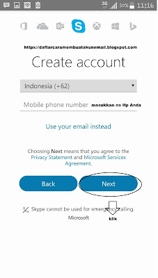 Cara Daftar Skype di Android