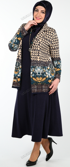 Model Baju Batik Muslim Pakai Rok