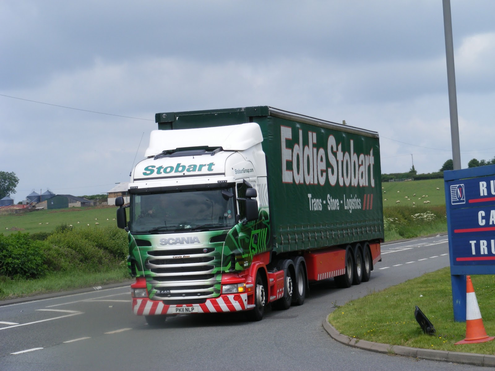 My Eddie Stobart Spots Eddie Stobart Truck Stop Rugby Depot 29/6/2013