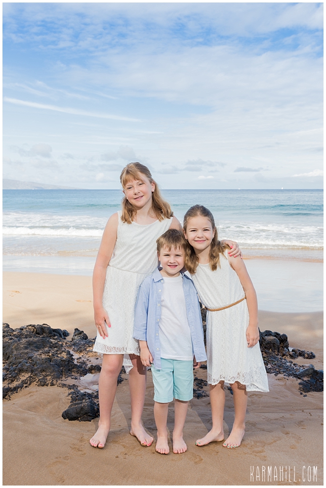 Maui Beach Family Portrait