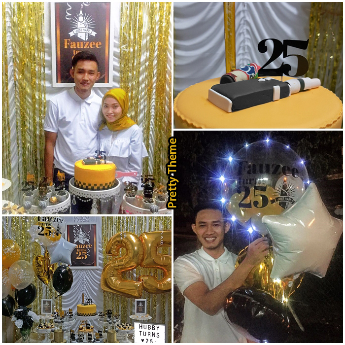 Pretty Theme Event Planner Adult Birthday Bash