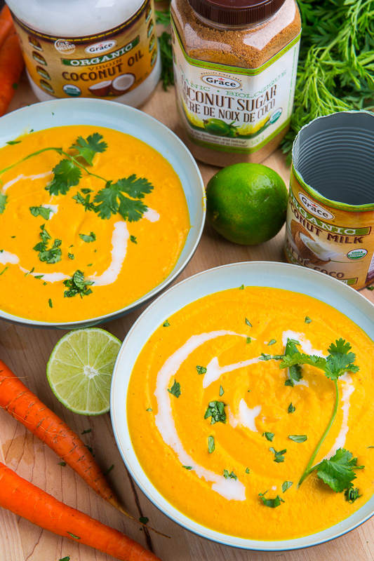 Creamy Curried Coconut Carrot Soup Creamy Curried Coconut Carrot Soup