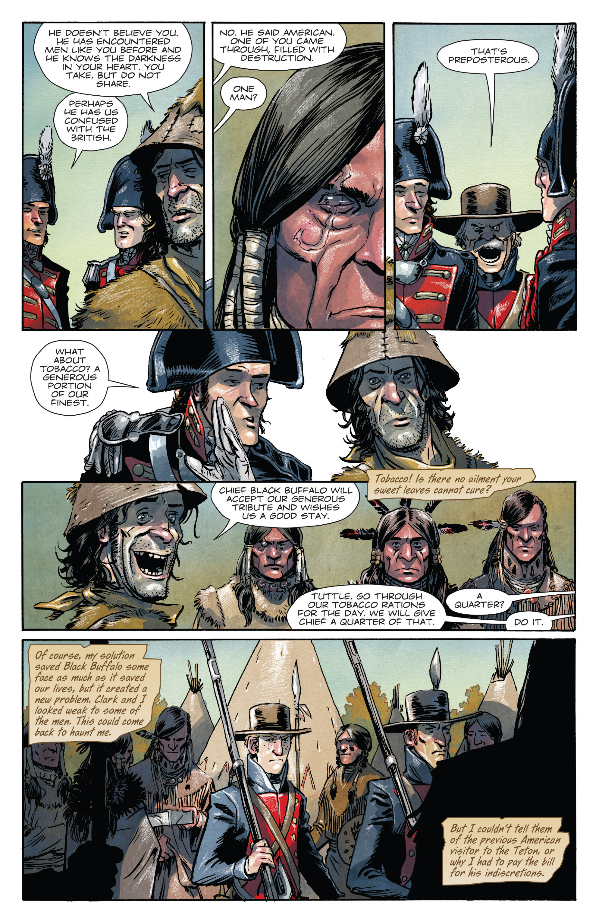 Read online Manifest Destiny comic -  Issue #23 - 16
