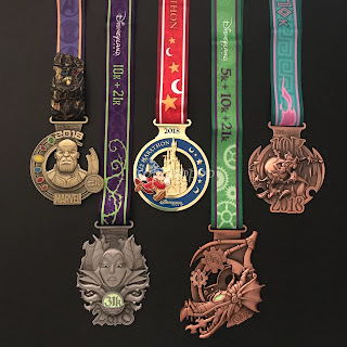 DLP Magic Run 2018 medailles