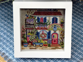 The Book and Crafts Review Corner: Linda's Review of Flower Shoppe  Cross-Stitch Kit from Mill Hill - Buttons & Beads Series