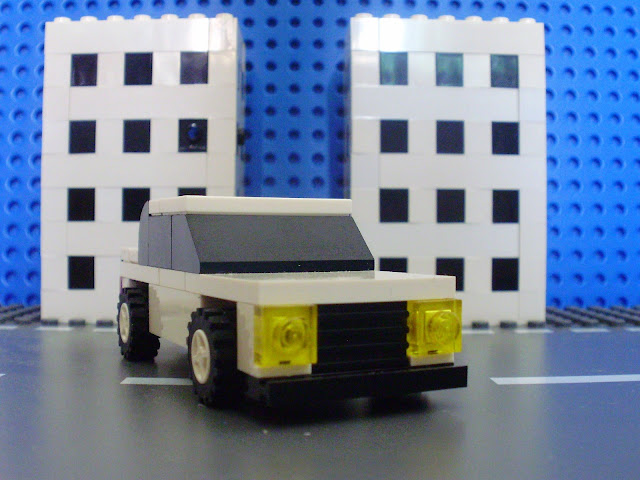 MOC LEGO Carro branco