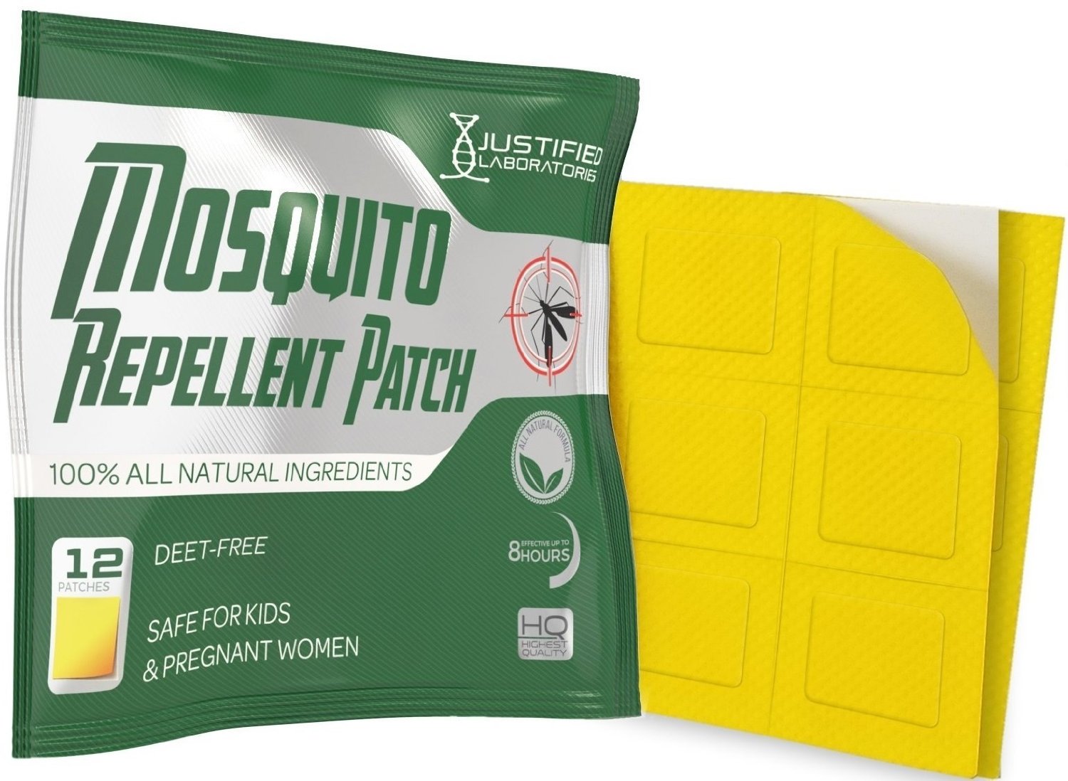 Mosquito Repellent Patch Natural Lemon Eucatyptus