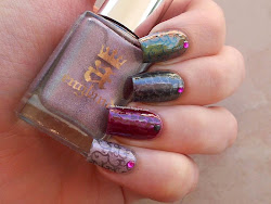 sailor moon manicure collab pluto silvia lace nails