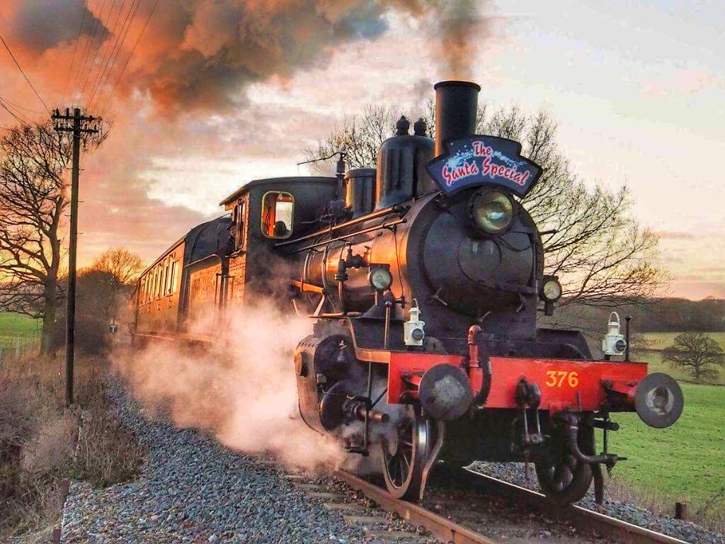 Kent and East Sussex Railways Santa Specials 2017 Meet Santa at the