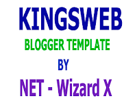 Download Kingsweb Blogger Template for Free