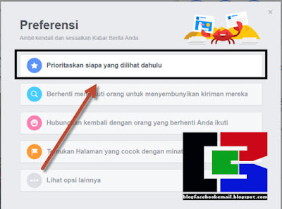 cara memprioritaskan teman facebook yang muncul di beranda facebook lewat pc